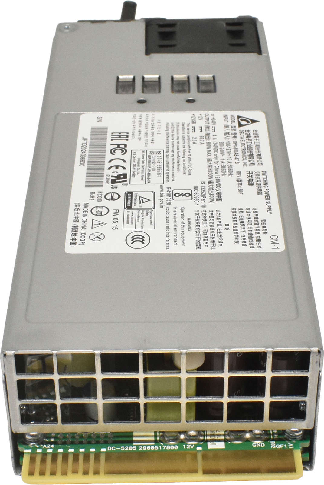 Delta Electronics Power Supply / Netzeil 800W DPS-800AB-47 B