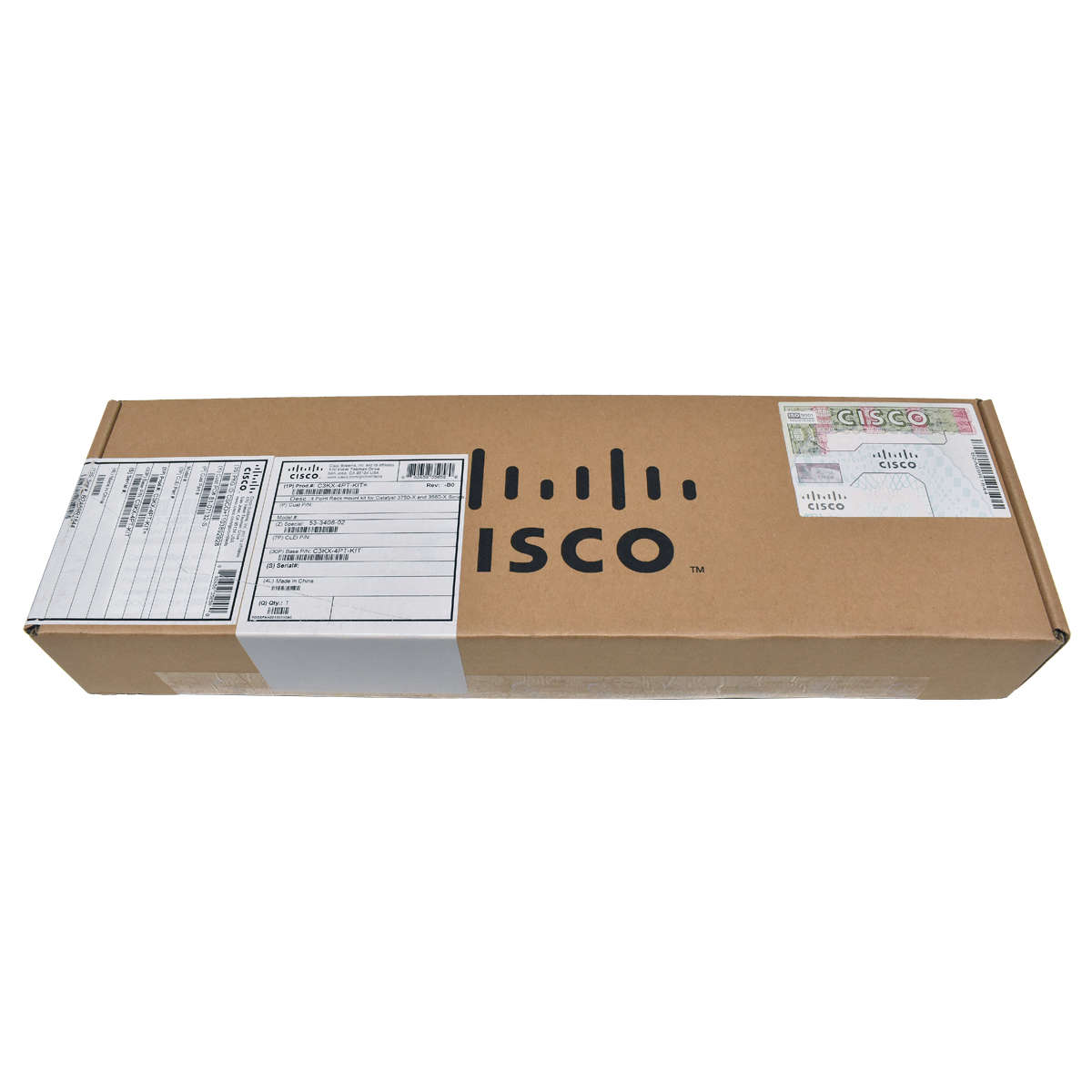 Cisco-C3KX-4PT-KIT-Rack-Mounting-Kit-for-Catalyst-003.jpg Cisco C3KX-4PT-KIT Rack Mounting Kit for Catalyst 3750-X and 3560-X Series NEW NEU
