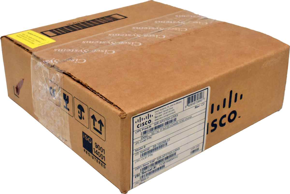 Cisco AIR-AP3702I-UXK9 Aironet Wireless Access Point WiFi Dual-Band 802.11n PoE no PSU NEW NEU Cisco AIR-AP3702I-UXK9 Aironet Wireless Access Point WiFi Dual-Band 802.11n PoE no PSU NEW NEU