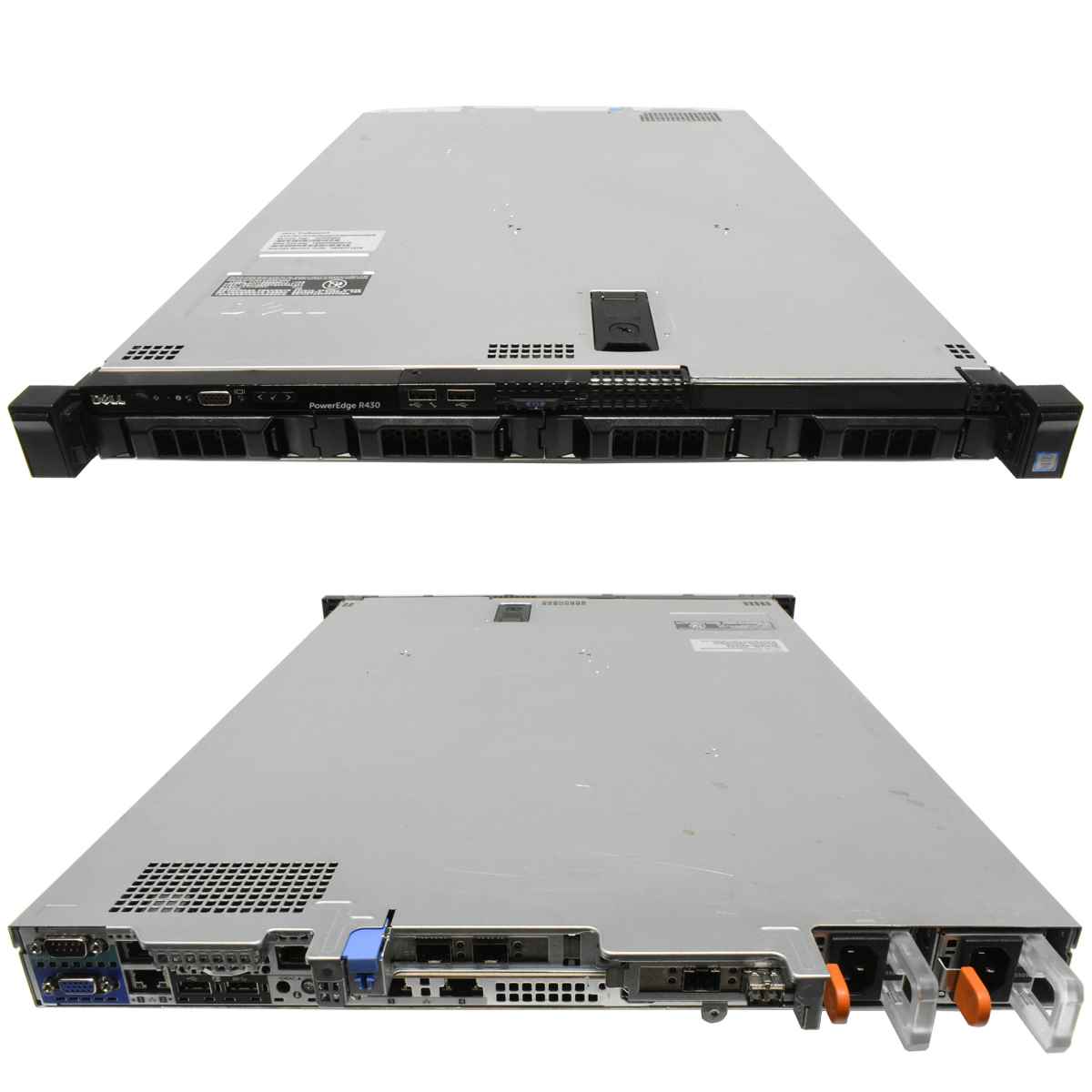 Dell PowerEdge R430 Server ohne CPU RAM DDR4 RAM 1x Kühler 4x LFF 3.5" PERC H730 Dell PowerEdge R430 Server E5-2630 V3 2,4GHz 32GB DDR4 RAM 4x LFF 3.5" PERC H330 mini