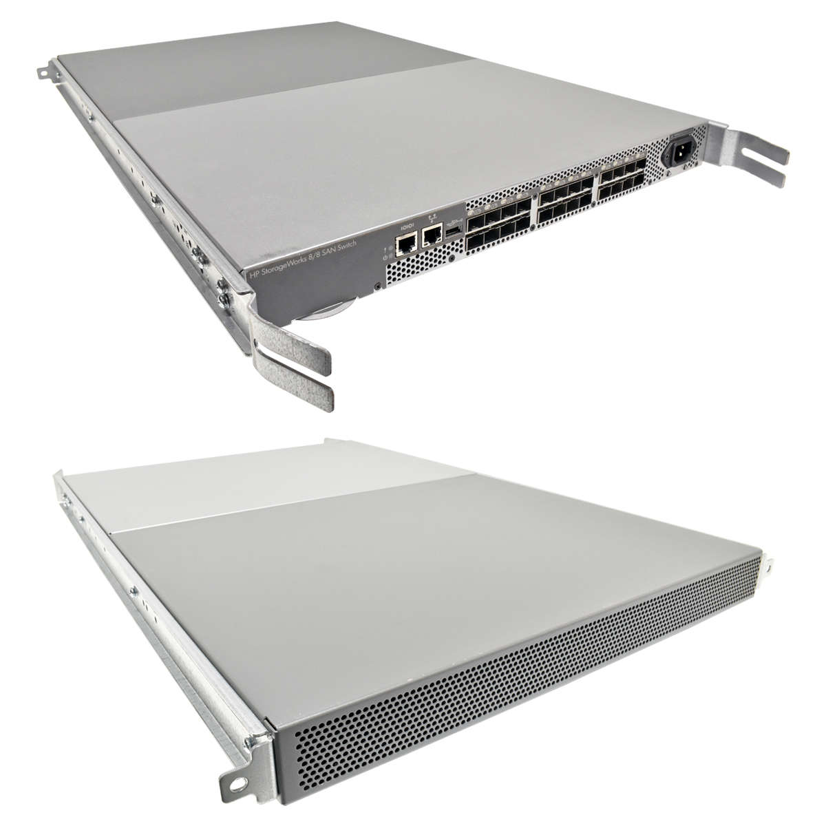 HP StorageWorks 8/8 SAN Switch HSTNM-N019 AM867A 8 aktive Ports + Plenum Modul