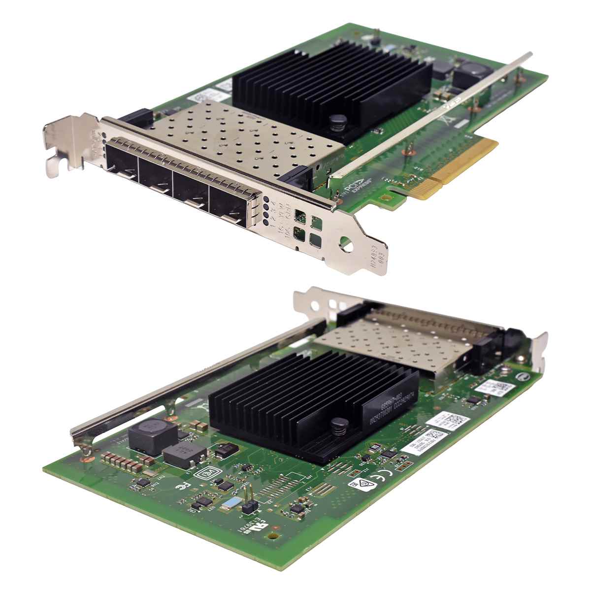 Dell Intel X710-DA4 0DDJKY Quad-Port SFP+ 10GE Network Adapter PCIe x8 FP Dell Intel X710-DA4 0DDJKY Quad-Port SFP+ 10GE Network Adapter PCIe x8 FP