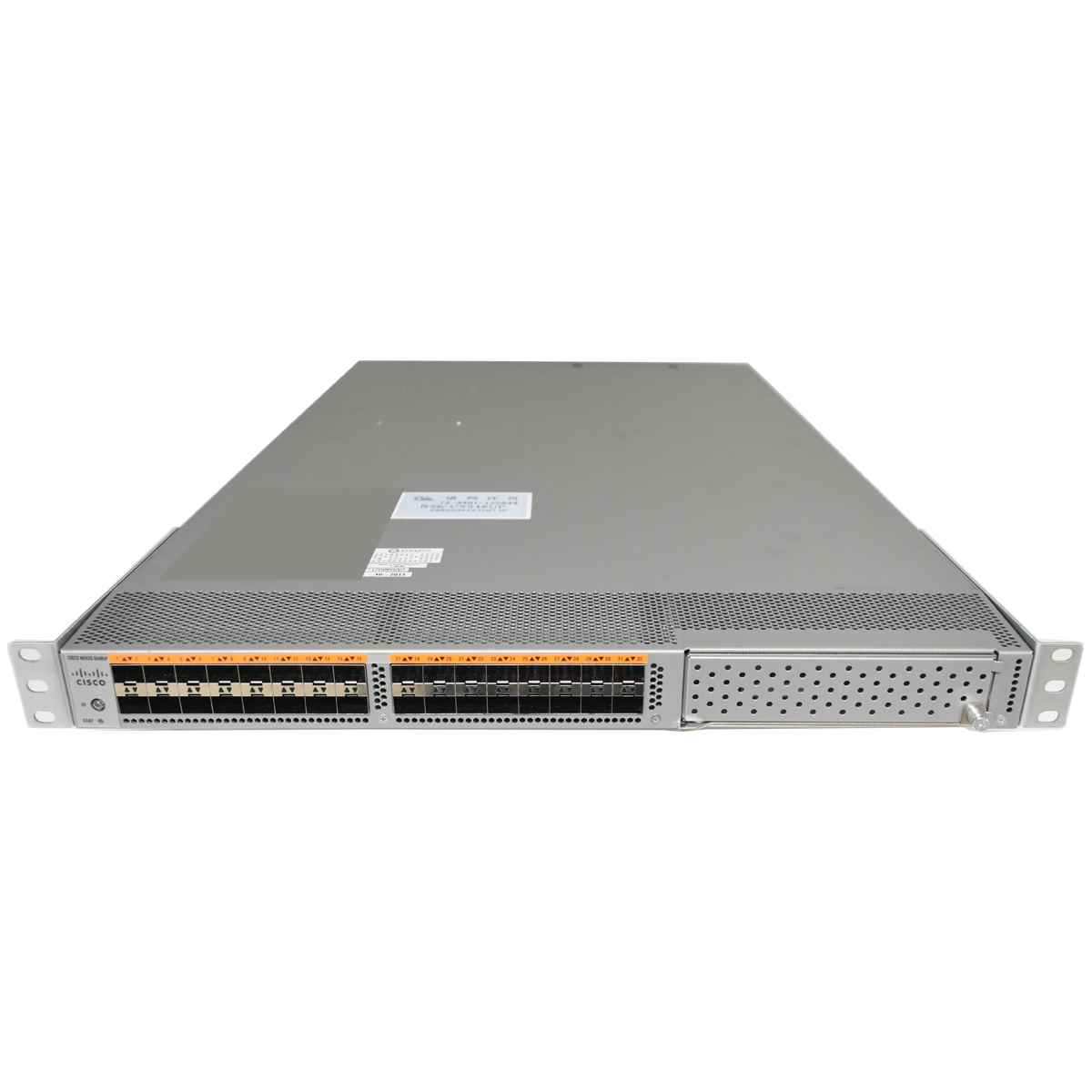 Cisco Nexus N5K-C5548UP 68-4157-01 32-Port FC Switch + 6 mini GBICs Cisco Nexus N5K-C5548UP 68-4157-01 32-Port FC Switch + 16 mini GBICs