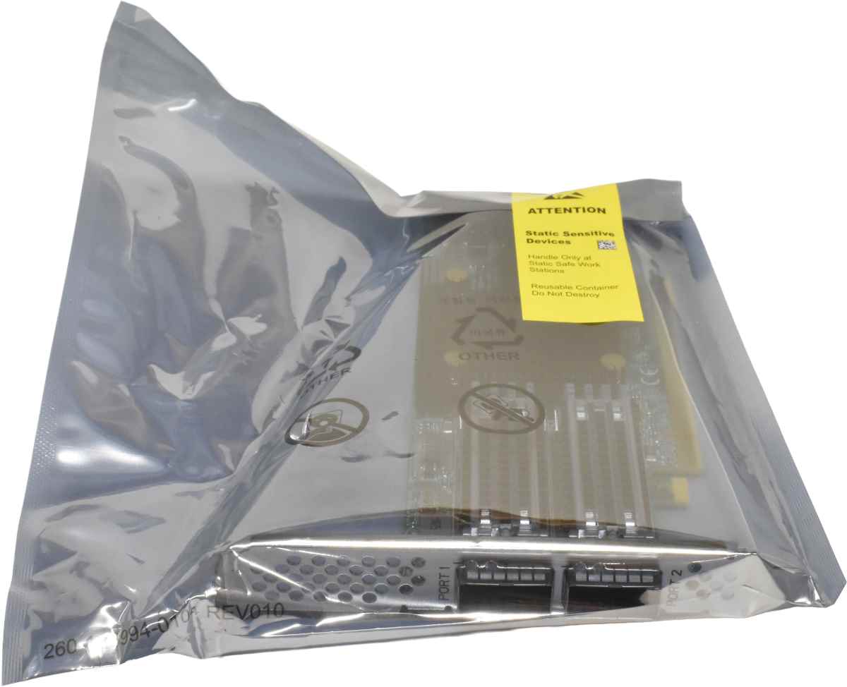 Broadcom NetXtreme BCM957508-P2100G Dual-Port 100G QSFP56 Netzwerkkarte PCIe 4.0 x16 LP/FP NEU / NEW Broadcom NetXtreme BCM957508-P2100G Dual-Port 100G QSFP56 Netzwerkkarte PCIe 4.0 x16 LP/FP NEU / NEW