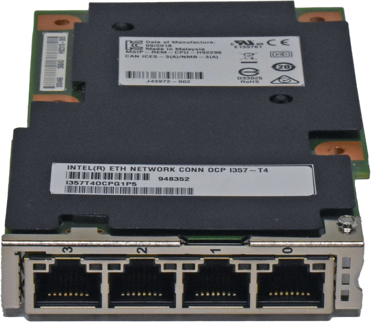 Fujitsu-Intel-I357T40CPG1P5-Quad-Port-1GbE-Mezzani-001.jpg Fujitsu Intel I357T40CPG1P5 Quad-Port 1GbE Mezzanine Card for Primergy RX2000