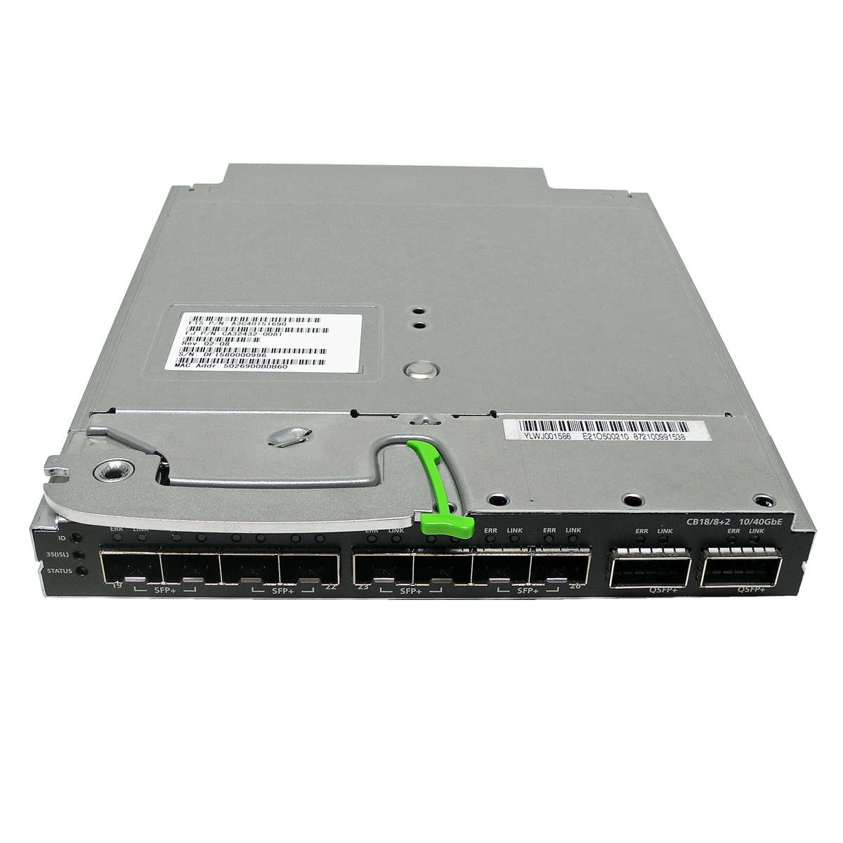 Fujitsu-A3C40151690-18-8-2-Port-10-40Gb-Ethernet-S-002.jpg Fujitsu A3C40151690 18/8+2 Port 10/40Gb Ethernet Switch für Primergy BX Blade