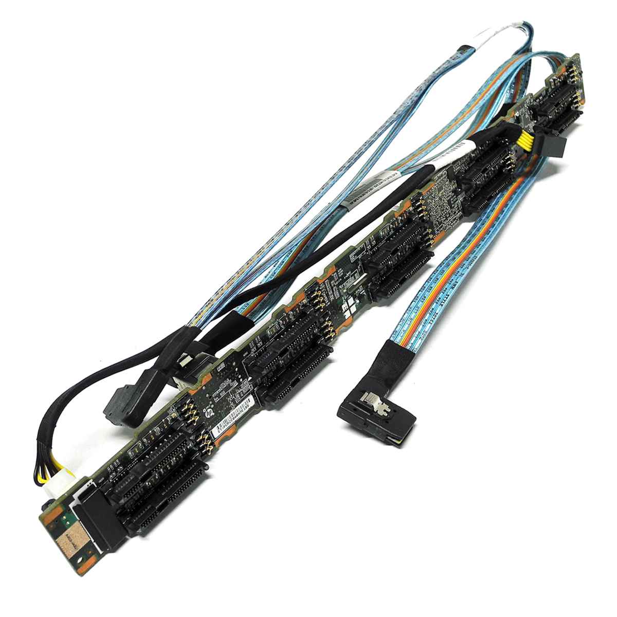 HP SAS-Backplane 10 x 2,5'' DL360p G8  692479-001 + 2x SAS Kabel + Powerkabel