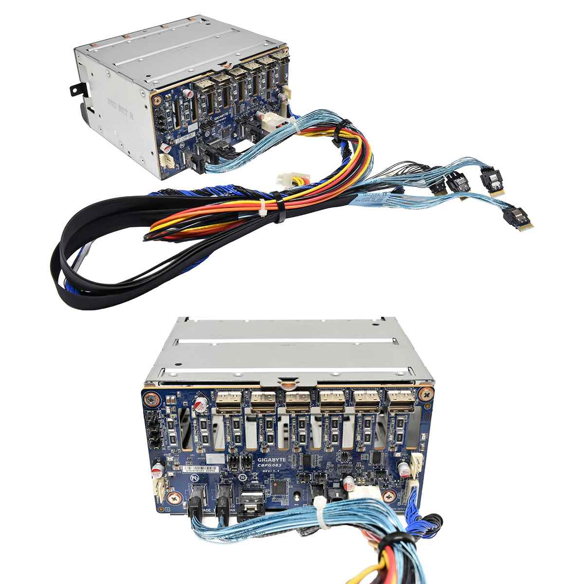 Gigabyte G292-Z20 8-Port SFF Backplane Board CBPG083 + Cage + Cable Gigabyte G292-Z20 8-Port SFF Backplane Board CBPG083 + Cage + Cable