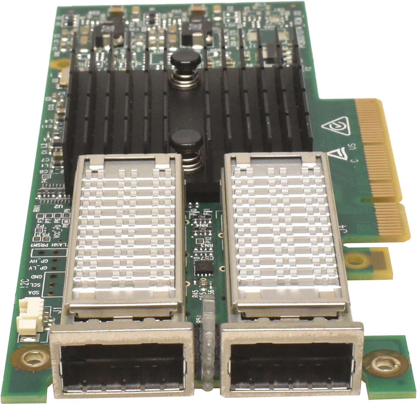 Mellanox CX354A ConnectX-3 QDR InfiniBand 40Gb QSFP+ Dual-Port PCIe x8 3.0 MCX354A-FCCT ohne Bracket