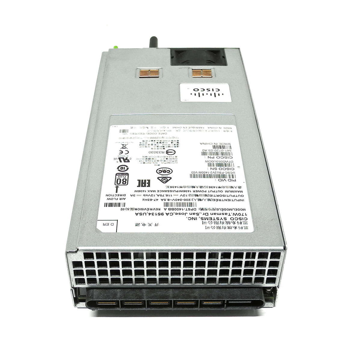 Cisco DPST-1400BB A Power Supply UCSC-PSU2V2-1400W 341-0720-XX