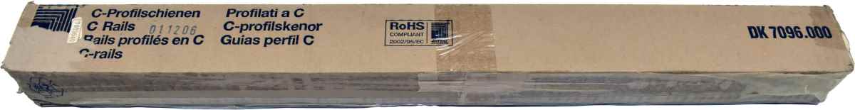 Rittal C Rails C Profilschienen DK 7096.000 for DK-TS NEW NEU