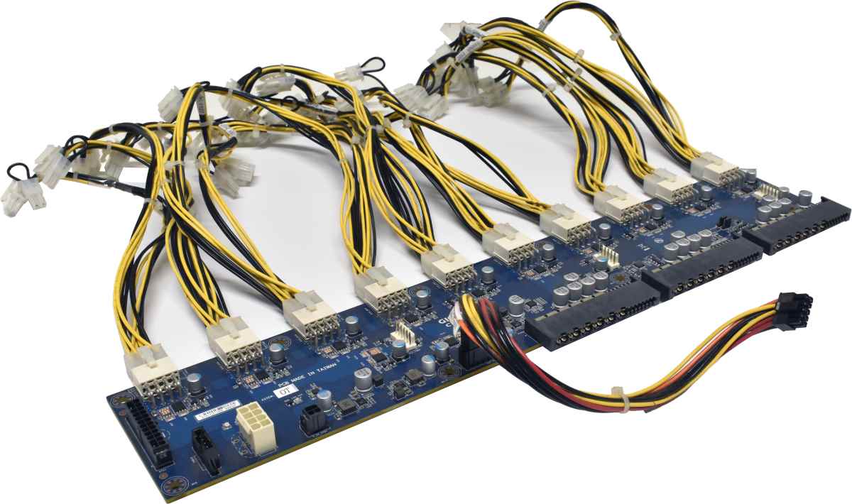 Gigabyte G431-MM0 Power Backplane CPDGD31 2OZ 10x Power Cable 25CRI-250906-S9R