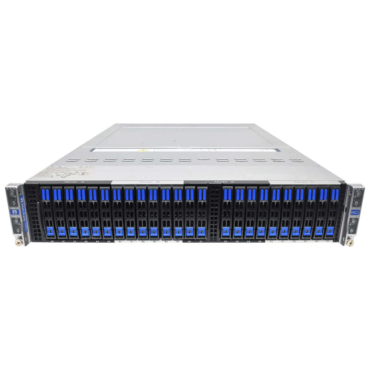 NetApp-HCI-Supermicro-4-Node-Server-NAF-1701-no-No-002.jpg NetApp HCI Supermicro 4 Node Server NAF-1701 no Node 2x PSU 2200W CSE-217B 24x SFF Caddy