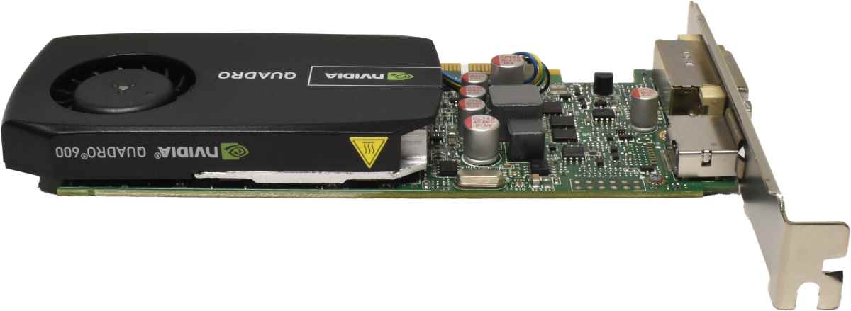 PNY Nvidia Quadro 600 VCQ600ATXV2-T VCQ600ATXV2U-T Grafikkarte 1GB DDR3 PCI-E 2.0 x16 DVI DP FP HP Nvidia Quadro 600 612951-002 671135-001 Grafikkarte 1GB DDR3 PCI-E 2.0 x16 DVI DP FP