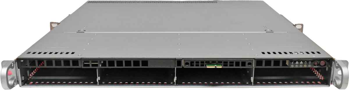 Supermicro CSE-813M 1U Rack Server X10SLM+-F E3-1231 v3 3.40GHz 16GB PC3 4Bay 3.5 Ohne HDD
