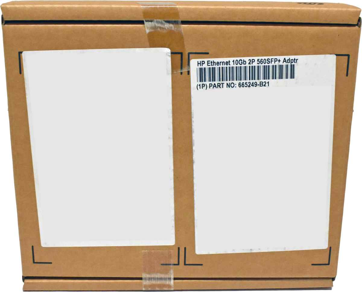 HP 665249-B21 560SFP+ 10Gb Dual Port SFP+ PCIe 2.0 Network Adapter NEW HP 665249-B21 560SFP+ 10Gb Dual Port SFP+ PCIe 2.0 Network Adapter NEW