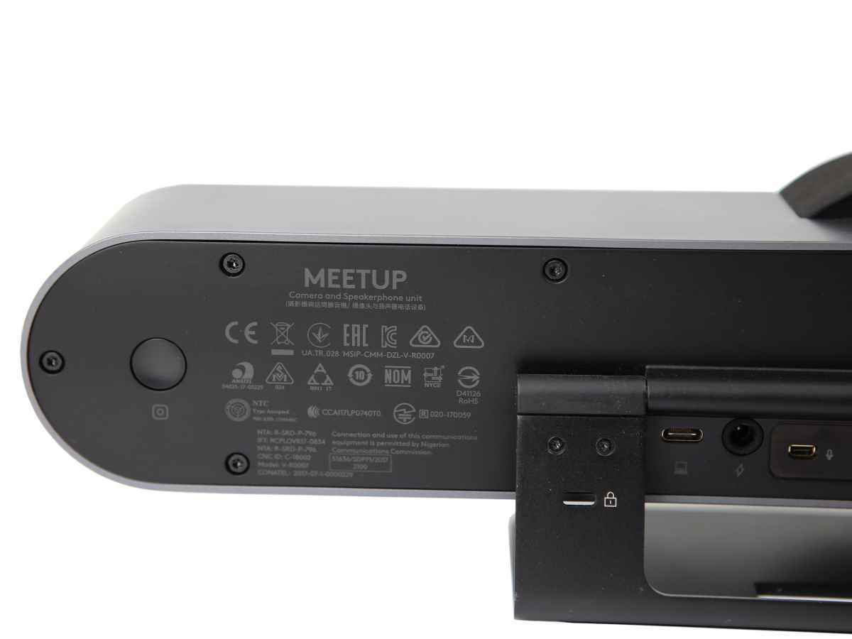 Logitech MeetUp Conference Camera 4K No Remote Control No Power Adapter 860-000525