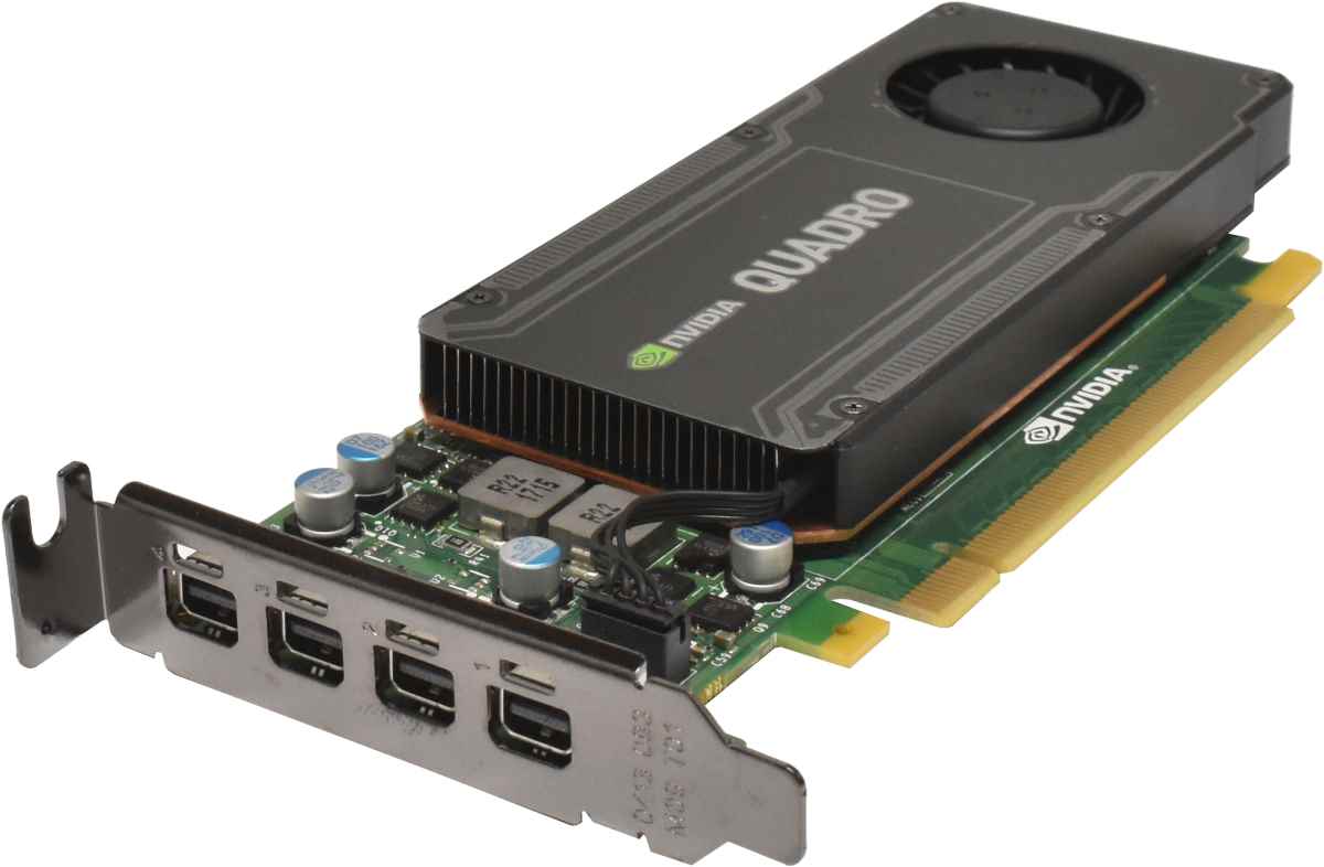 Dell NVidia Quadro K1200 05Y5J0 Grafikkarte 4GB GDDR5 4x mDP NEU