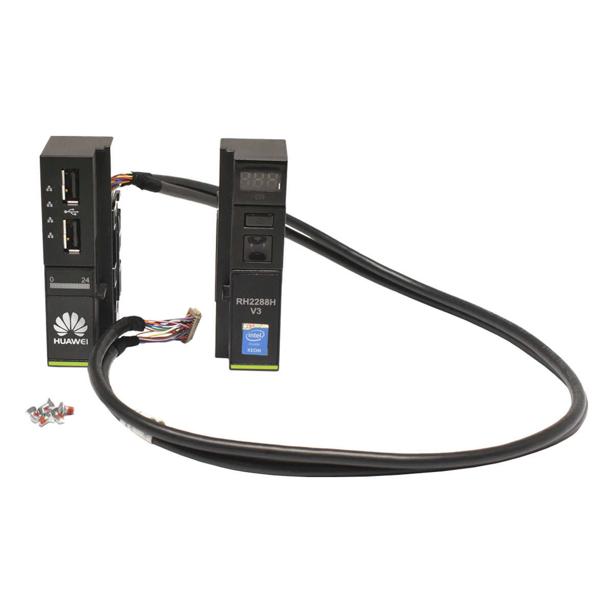 Huawei-RH2288H-V3-Mounting-Bracket-Ohren-Ears-left-001.jpg Huawei RH2288H V3 Mounting Bracket Ohren Ears left right incl. Schrauben und Kabel 04051006