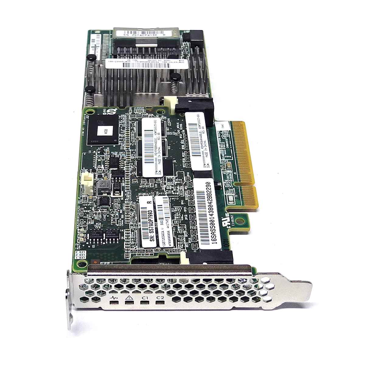 HP P440 PCIe x8 12G SAS Smart Array RAID Controller 4GB FBWC Memory LP 749797-001 784483-001 726823-001 726815-002 HP P440 PCIe x8 12G SAS Smart Array RAID Controller 4GB FBWC Memory LP 749797-001 784483-001 726823-001 726815-002