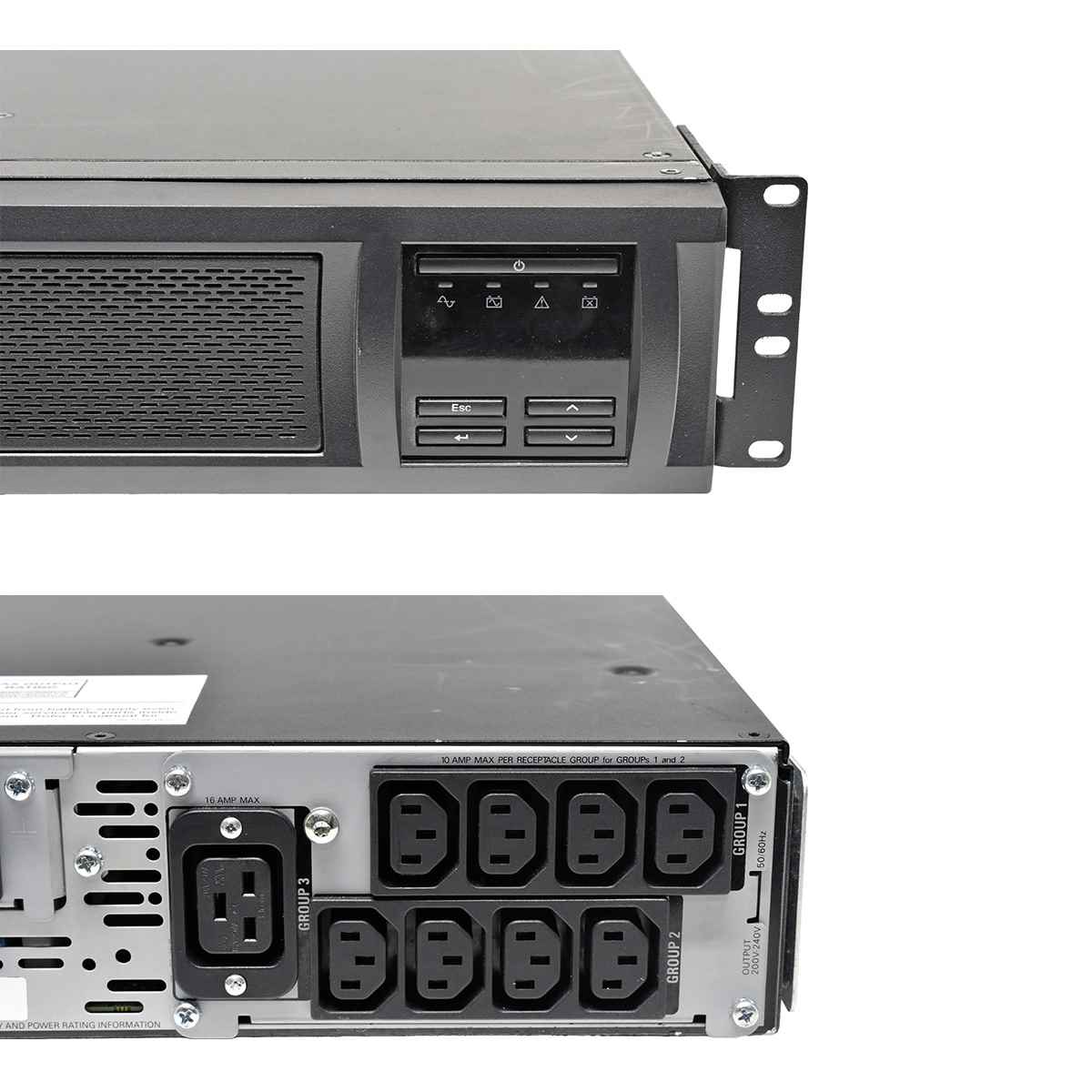 APC Smart UPS SMX2200RMHV2U 2200VA 2HE USV 8x C13 1x C19 IEC APC Smart UPS SMX2200RMHV2U 2200VA 2HE USV 8x C13 1x C19 IEC