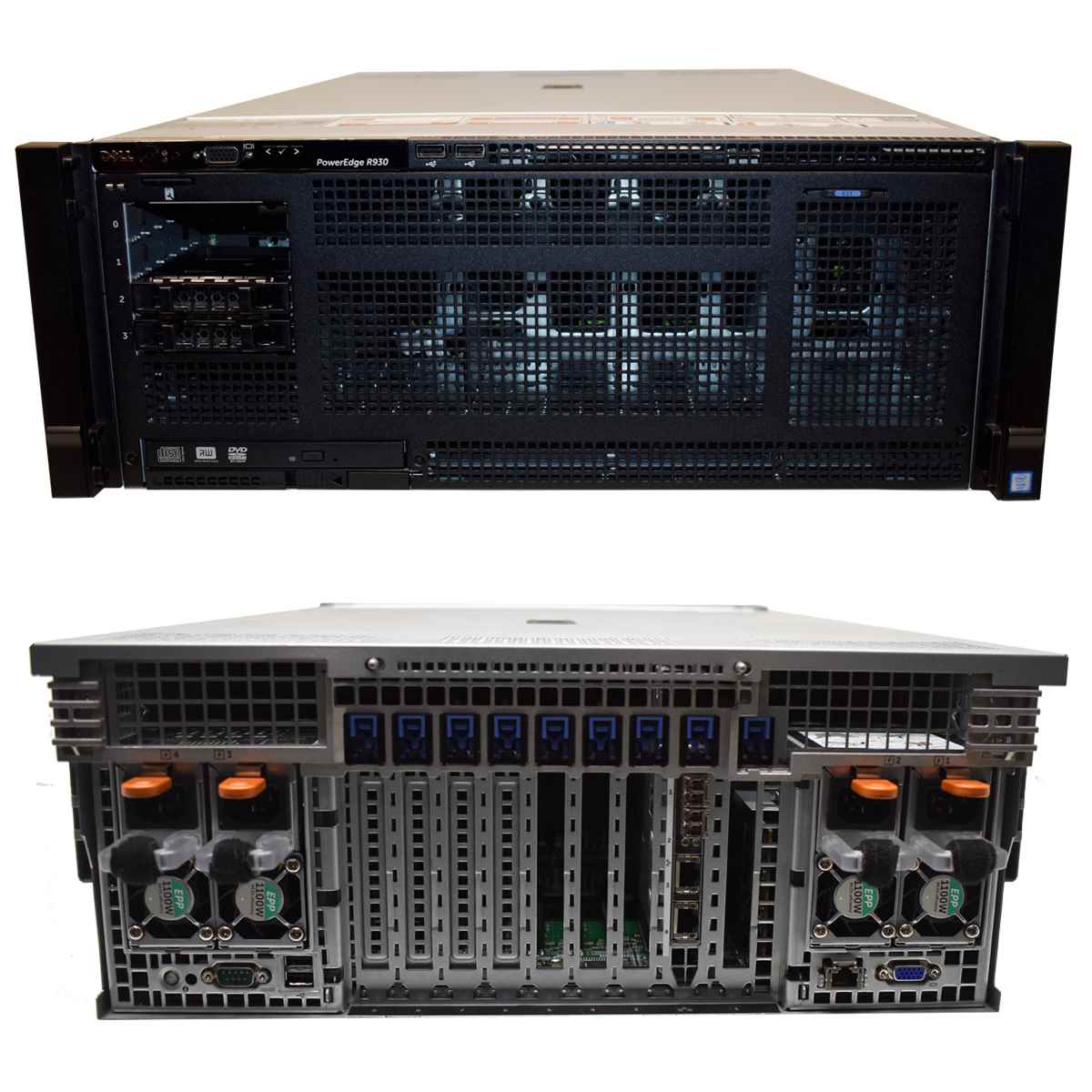 Dell PowerEdge R930 Server 4 x E7-8880 V3 18-Core 0 RAM PERC H730p 4 Bay 2,5" Dell PowerEdge R930 Server 4 x E7-8880 V3 18-Core 0 RAM PERC H730p 4 Bay 2,5"