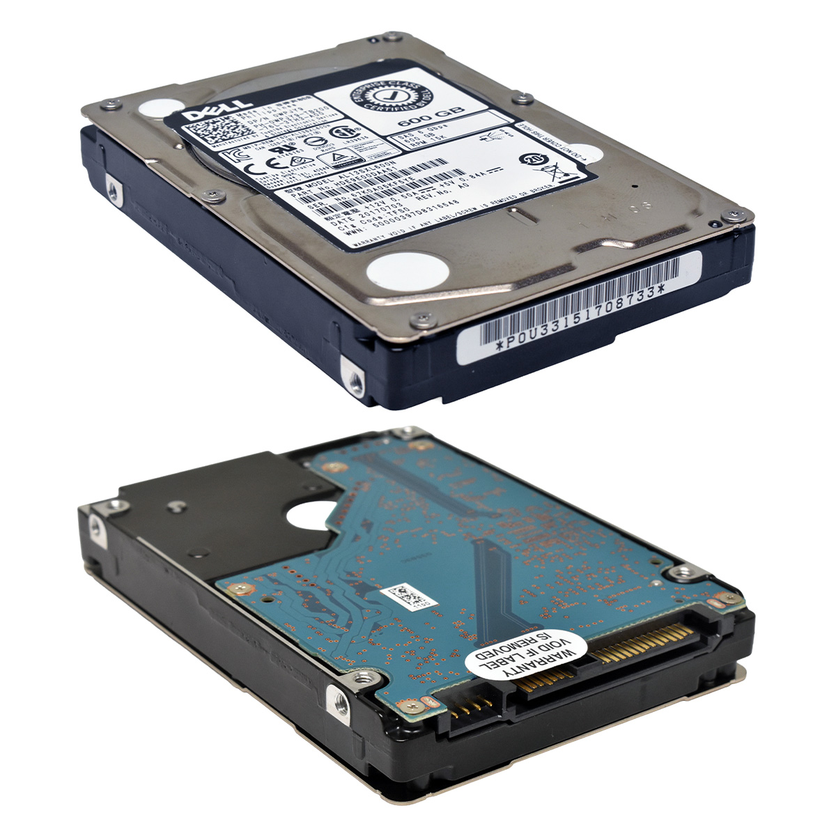 Dell Toshiba 600GB 2.5" 15K 6G SAS HDD AL13SXL600N 0WPJY9