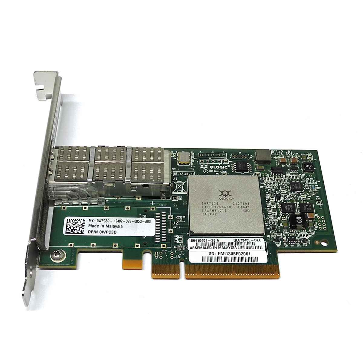 Dell QLogic QLE7340L Single-Port 40 Gb QDR InfiniBand Server Adapter 0WPC3D Dell QLogic QLE7340L Single-Port 40 Gb QDR InfiniBand Server Adapter 0WPC3D