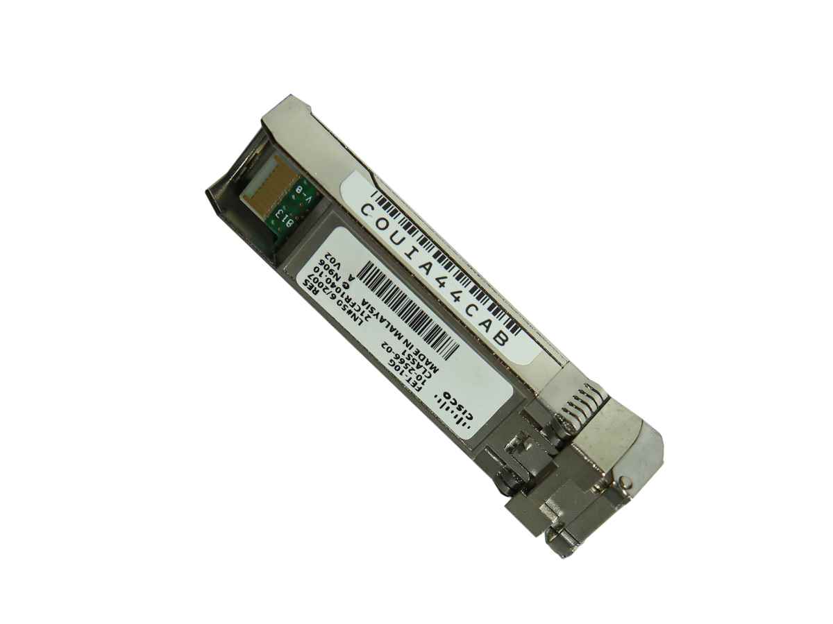 10x Cisco original FET-10G SFP+ 10Gb Transceivers 10-2566-02 COUIA44CAB
