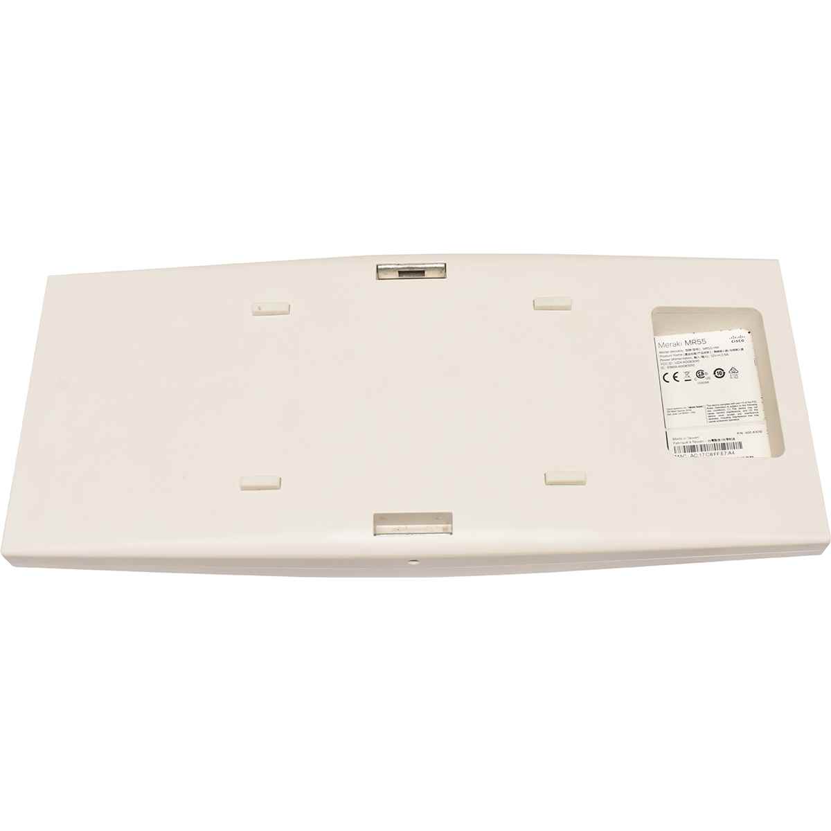 Cisco Meraki MR55-HW Access Point Dual-Band 802.11ax Cloud Managed Indoor No AC Cisco Meraki MR55-HW Access Point Dual-Band 802.11ax Cloud Managed Indoor No AC