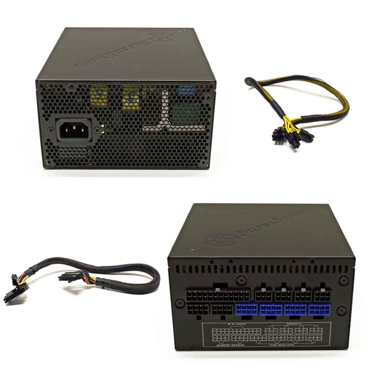 SilverStone SST-ST75F-P Strider Plus Silver Serie, 750W Netzteil + Kabel SilverStone SST-ST75F-P Strider Plus Silver Serie, 750W Netzteil + Kabel