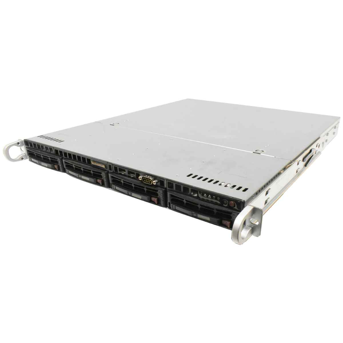 Supermicro CSE-813M 1U Server X10SBA Intel Celeron J1900 2,00GHz 4GB RAM 4x LFF 3,5 Supermicro CSE-813M 1U Server X10SBA Intel Celeron J1900 2,00GHz 4GB RAM 4x LFF 3,5