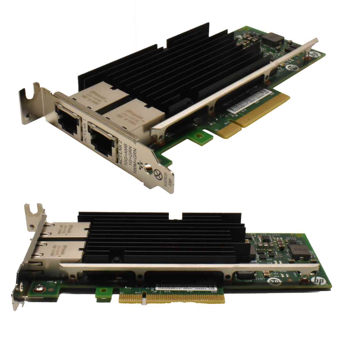 HP Ethernet 10Gb 2-port 561T Low-Profile Adapter 716589-001 LP HP Ethernet 10Gb 2-port 561T Low-Profile Adapter 716589-001 LP