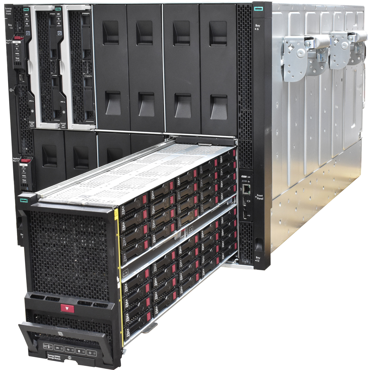HPE Synergy 12000 2x 480 G9 2x 40Gb VC Apollo R2800 2x XL190r G9 19.2TB 12G HDD HPE Synergy 12000 2x 480 G9 2x 40Gb VC Apollo R2800 2x XL190r G9 19.2TB 12G HDD