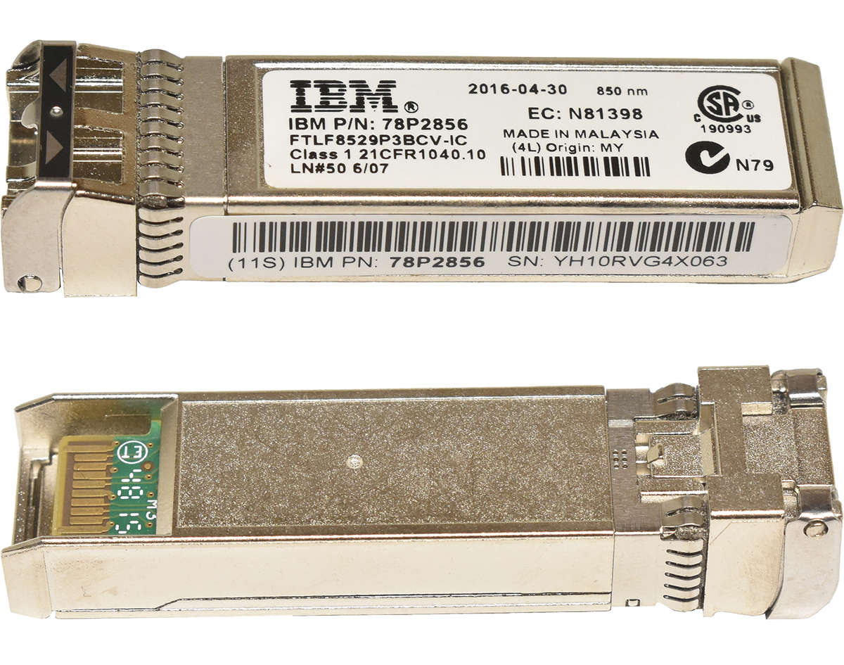 IBM-FTLF8529P3BCV-IC-16Gb-SW-SFP-850nm-FC-Transcei-001.jpg IBM FTLF8529P3BCV-IC 16Gb SW SFP+ 850nm FC Transceiver 78P2856