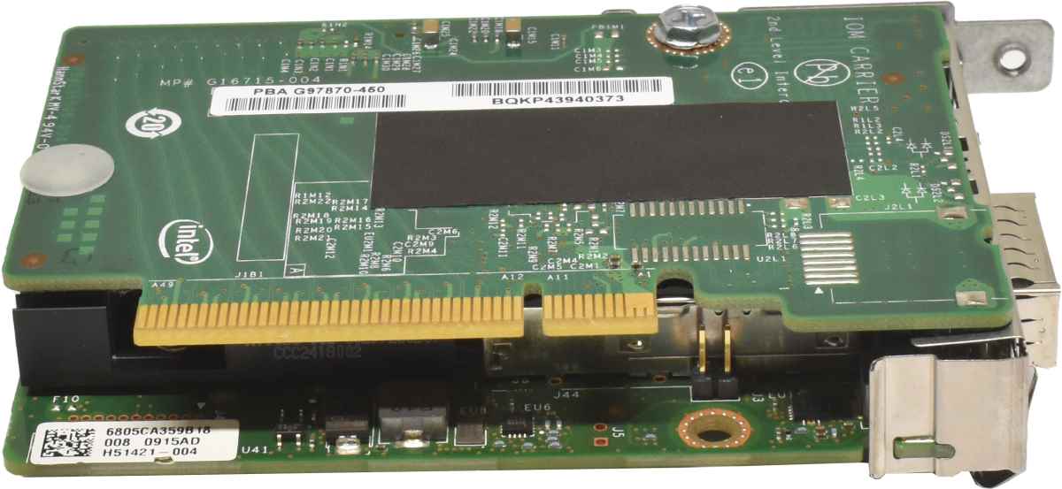 Intel XL710-QDA1 Single-Port QSFP+ 40G + Intel G97870-450 Carrier Card