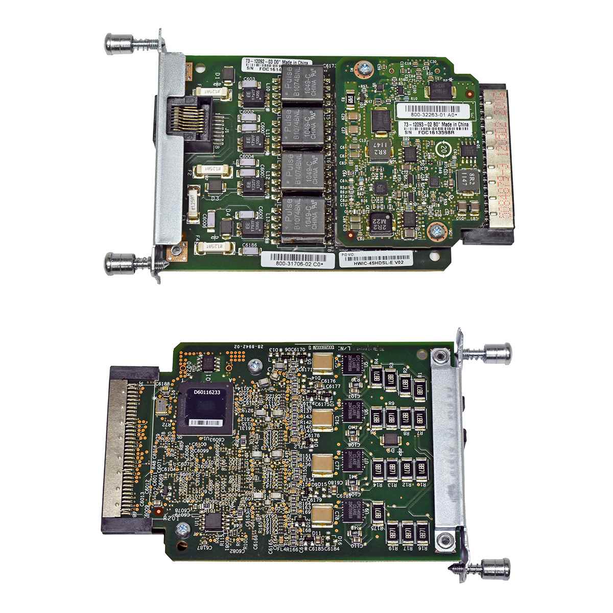 Cisco 4-Pair G.SHDSL EFM HWIC-4SHDSL-E WAN Interface Card 73-12092-03 Cisco 4-Pair G.SHDSL EFM HWIC-4SHDSL-E WAN Interface Card 73-12092-03