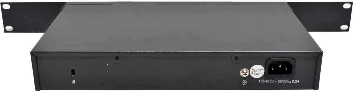 TP-Link T2500G-10TS (TL-SG3210) JetStream 8-Port RJ-45 GE L2 Managed Switch 2x SFP Rack Ears