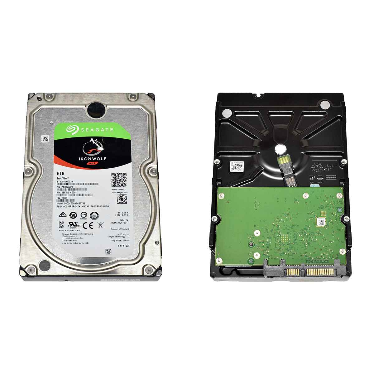 Seagate IronWolf 6TB 7.2K SATA III HDD ST6000VN0041 Seagate IronWolf 6TB 7.2K SATA III HDD ST6000VN0041