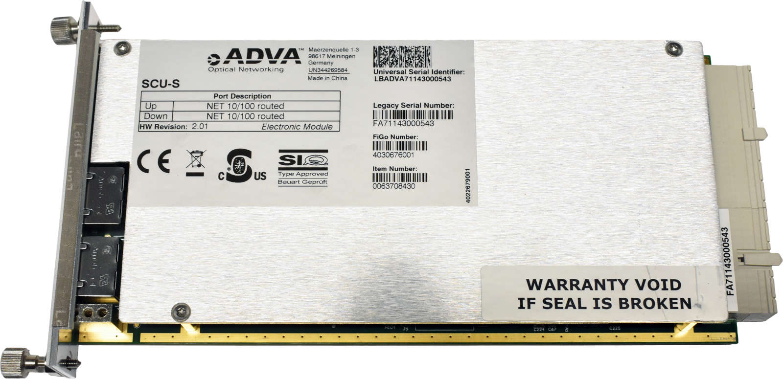 ADVA-SCU-S-0063708430-Dual-Port-RJ-45-NIC-for-FSP-006.jpg ADVA SCU-S 0063708430 Dual-Port RJ-45 NIC for FSP 3000R7