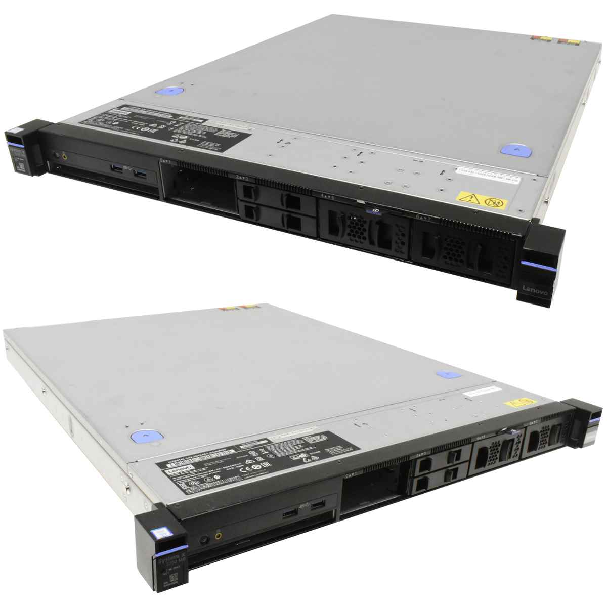 Lenovo System x3250 M6 Server ohne CPU ohne RAM 2x Kühler 8x SFF 2,5 1x M1215