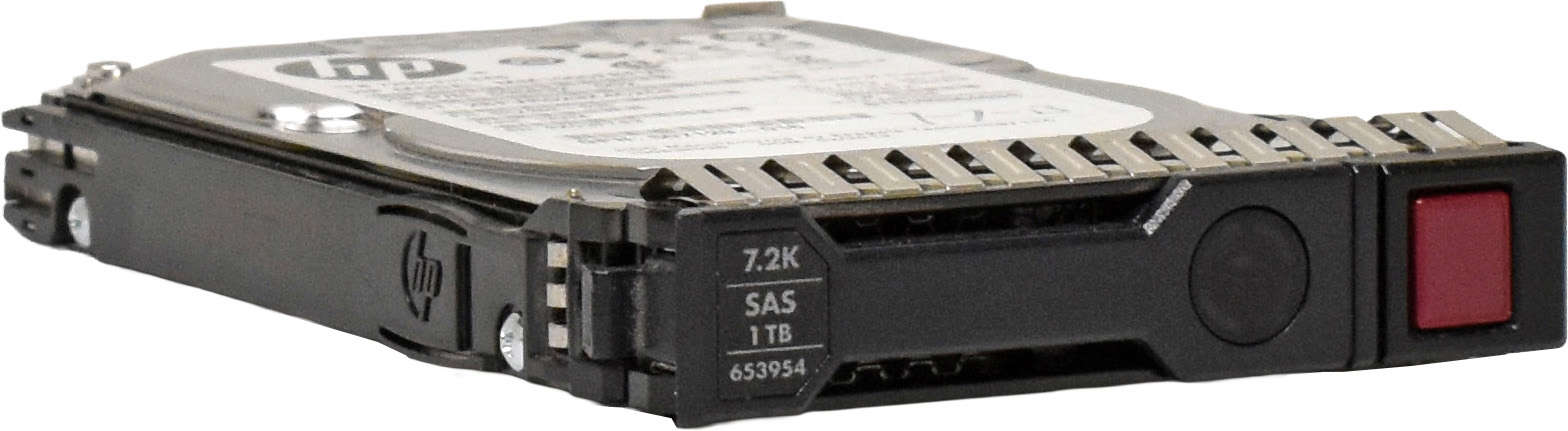HP 1TB 2.5" 7.2K 6G SAS HDD 653954-001 +Caddy