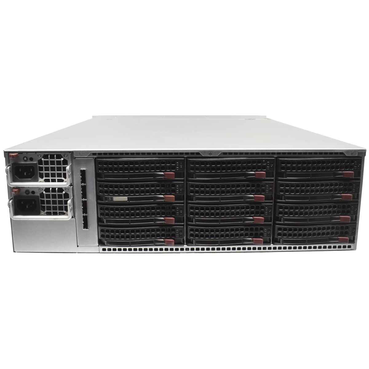 Supermicro CSE-837 3U Rack Storage JBOD SAS837A BPN-SAS2 -837EL2 2x PSU 28x LFF Supermicro CSE-837 3U Rack Storage JBOD SAS837A BPN-SAS2 -837EL2 2x PSU 28x LFF