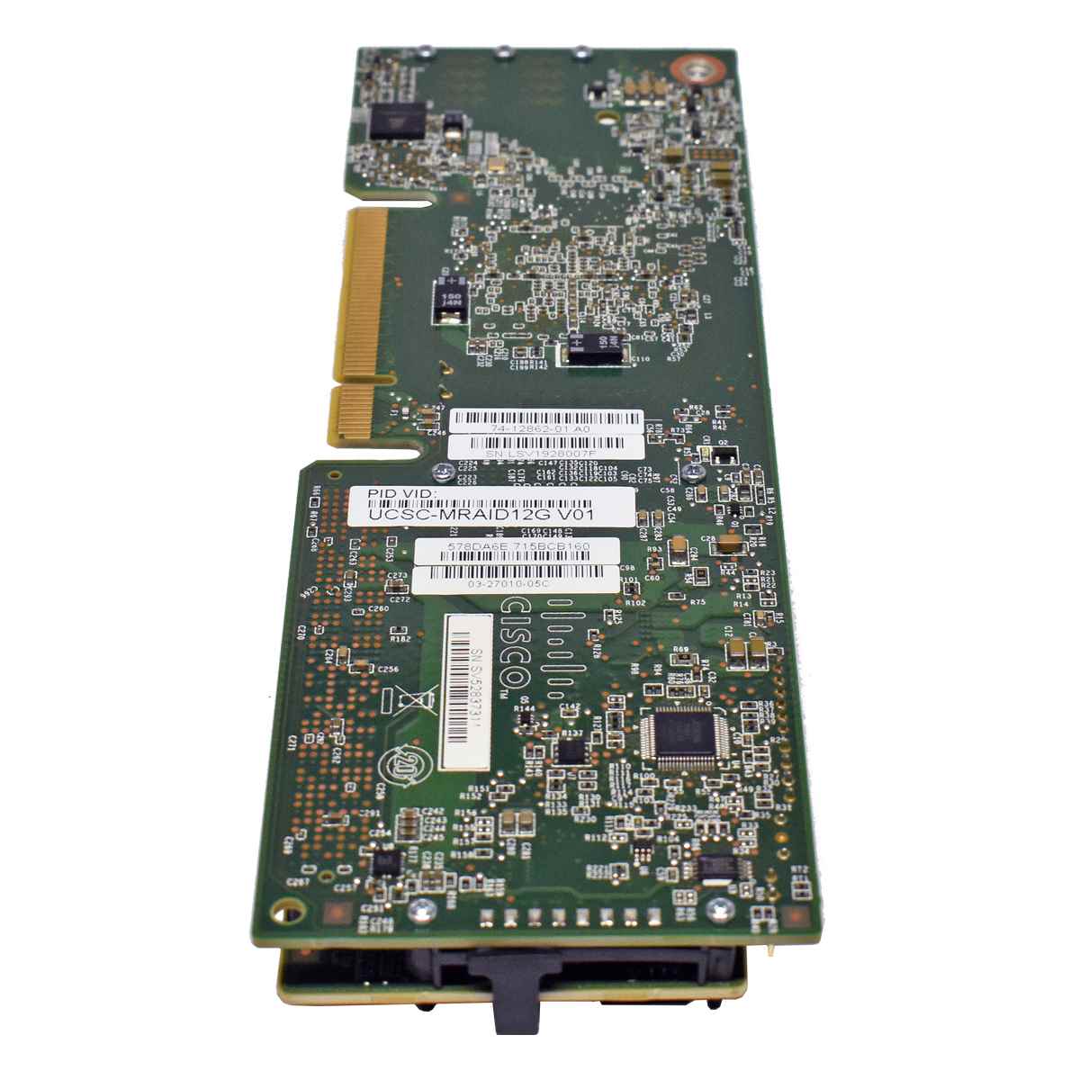 Cisco UCSC-MRAID12G 8-Port SAS RAID Controller 74-12862-01 + 1 GB Cache Modul + BBU + Kabel Cisco UCSC-MRAID12G 8-Port SAS RAID Controller 74-12862-01 + 1 GB Cache Modul + BBU + SAS Kabel
