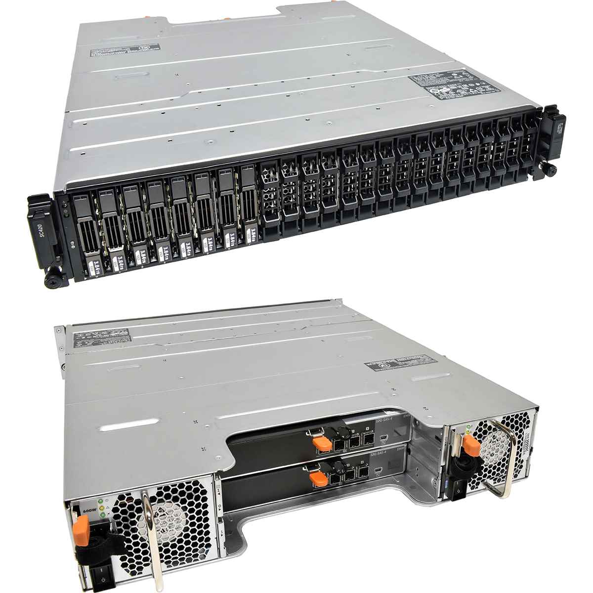 Dell EMC Storage SC420 2x 12G SAS 4 Controller 24x2.5 SFF 2x PSU