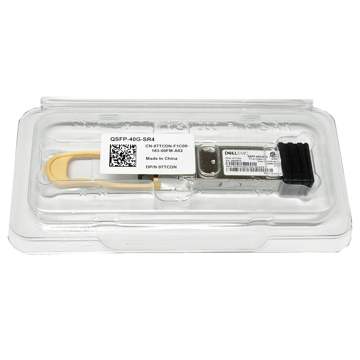 DELL EMC 07TCDN Original QSFP-40G-SR4 40GBASE-SR 850nm QSFP+ Transceiver neu DELL EMC 07TCDN Original QSFP-40G-SR4 40GBASE-SR 850nm QSFP+ Transceiver neu