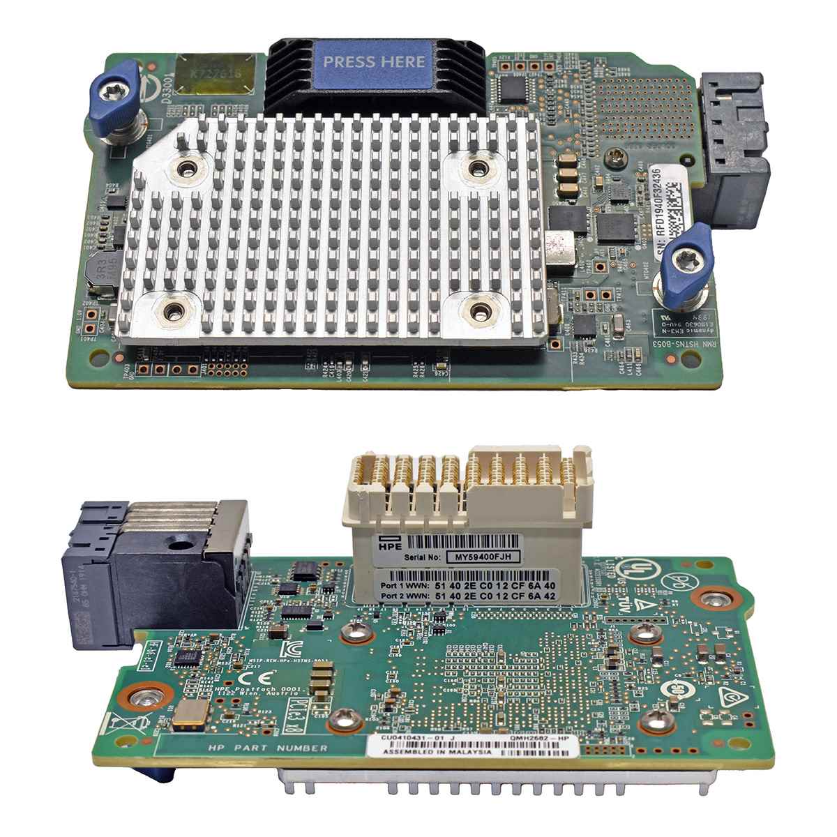 HP 763345-001 Fibre Channel Host BUS Adapter Network Card for Synergy 3830C HP 763345-001 Fibre Channel Host BUS Adapter Network Card for Synergy 3830C