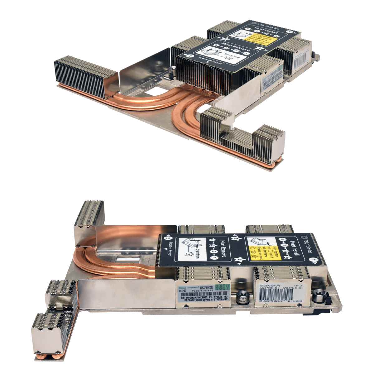 HP Kühler Heatsink 873590-001 873591-001 872453-001 DL360 DL560 G10 HP Kühler Heatsink 873590-001 873591-001 872453-001 DL360 DL560 G10