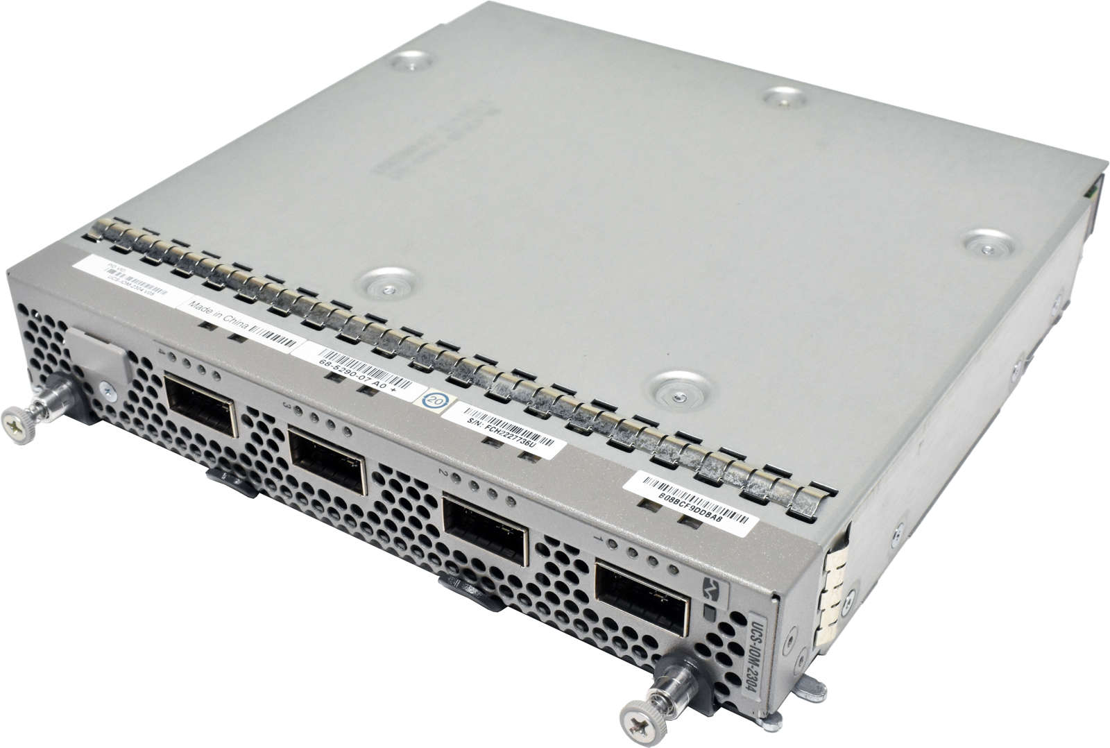 Cisco-UCS-IOM-2304-68-5290-0-Quad-Port-40GE-QSFP-S-004.jpg Cisco UCS-IOM-2304 68-5290-0 Quad-Port 40GE QSFP+ Switch Module for Cisco Blade Server UCS 5108