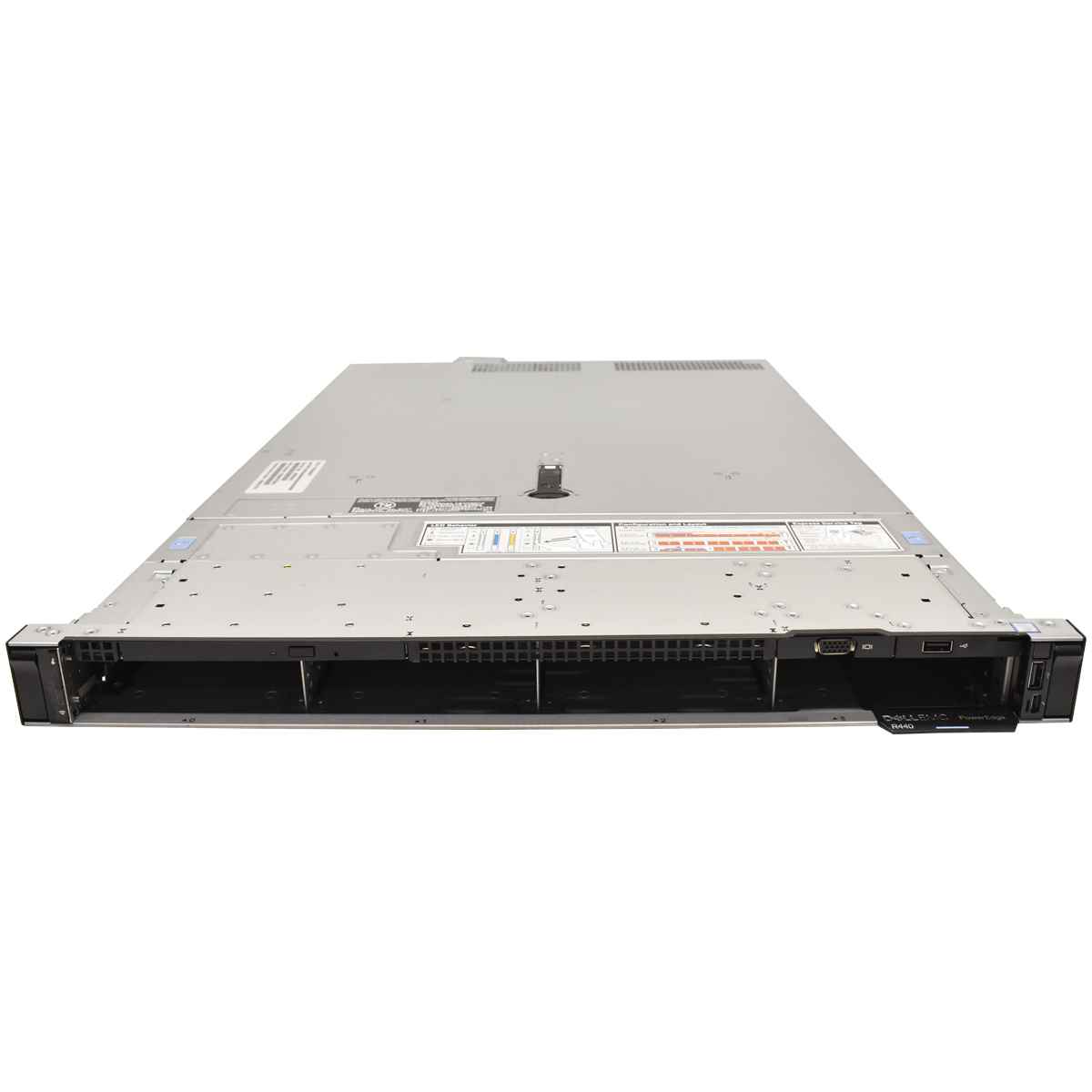 Dell PowerEdge R440 Barebone no CPU no PC4 2x Kühler Perc H740P 4x LFF 3,5
